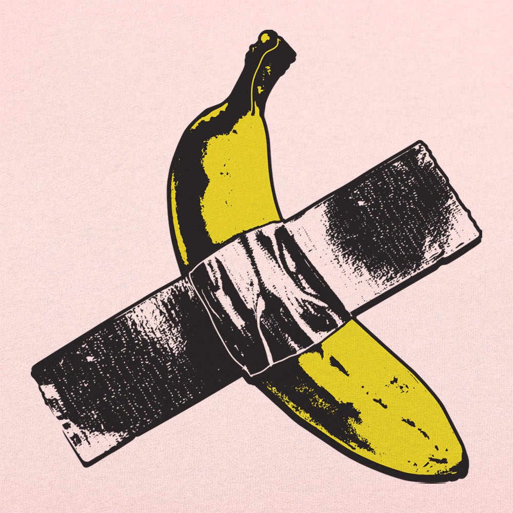 Taped Banana Duct Tape Wall Art Parody