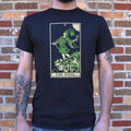 Tarot Fool Card Walking Off Cliff Graphic