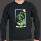 Tarot Fool Card Walking Off Cliff Graphic
