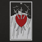 Tarot Three of Swords Card Graphic