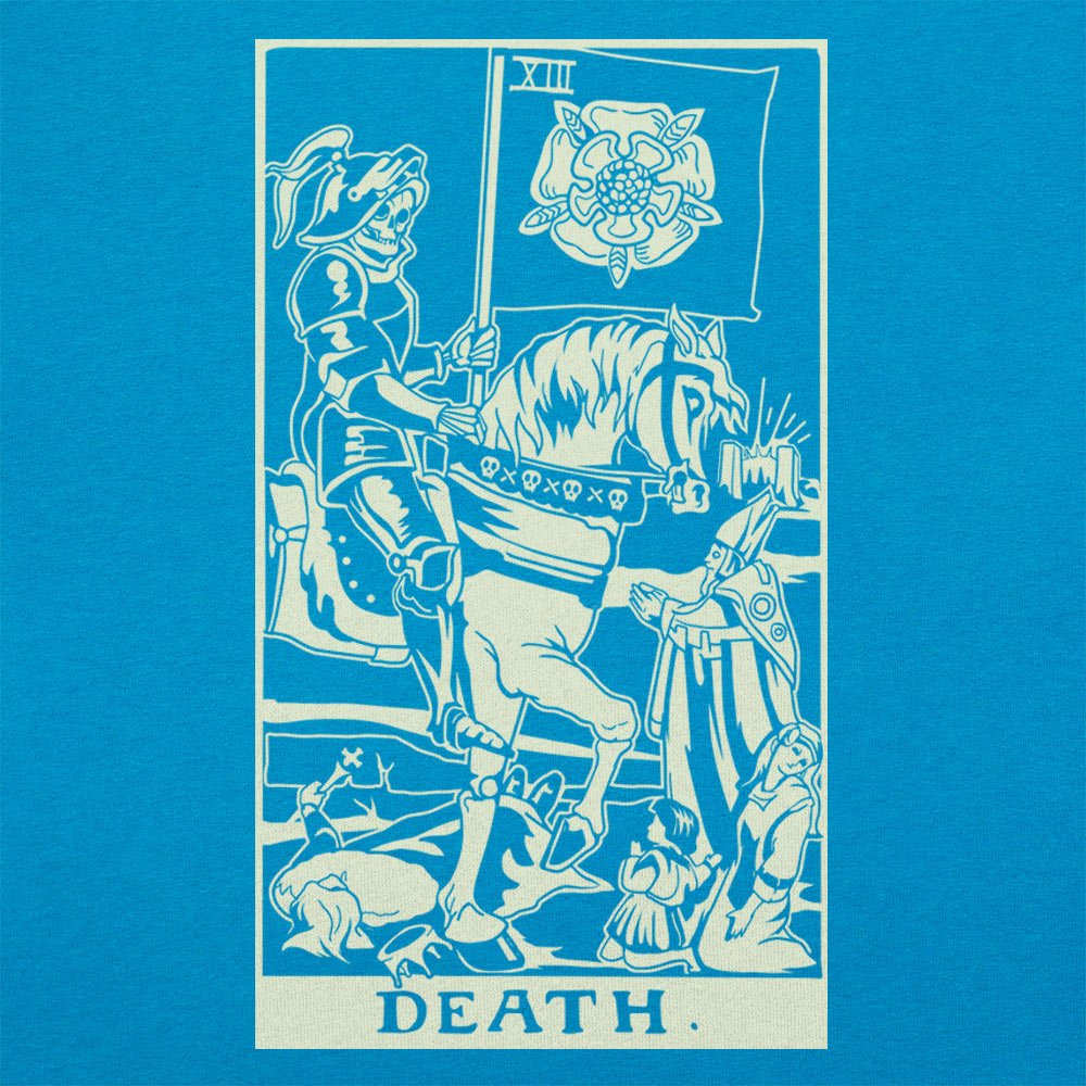 Tarot Death Card Skeleton Knight on Horse