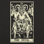 Tarot Devil Card. The Devil Baphomet Tarot Design