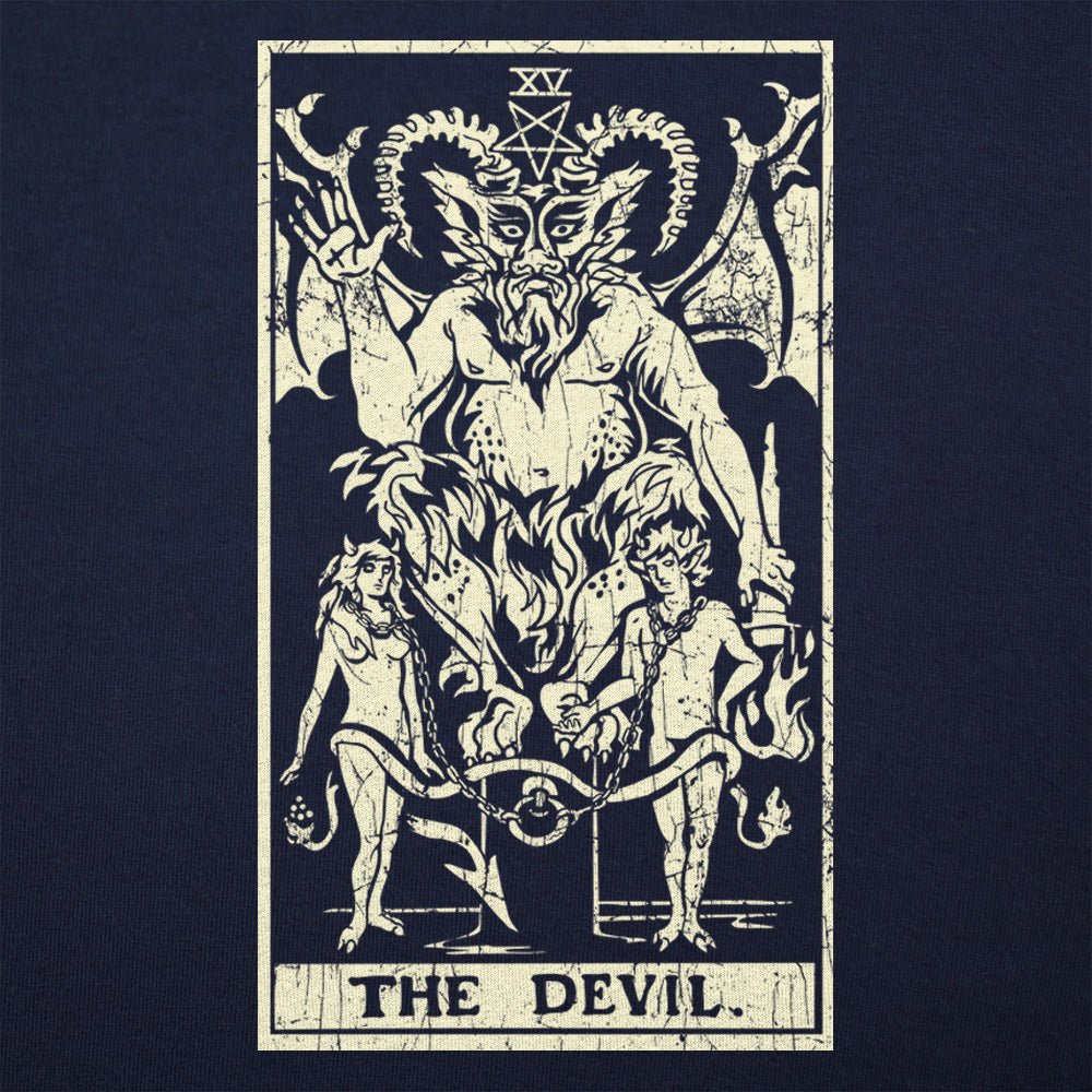 Tarot Devil Card. The Devil Baphomet Tarot Design
