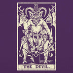 Tarot Devil Card. The Devil Baphomet Tarot Design