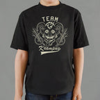 Team Krampus Horned Christmas Demon Graphic