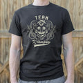 Team Krampus Horned Christmas Demon Graphic