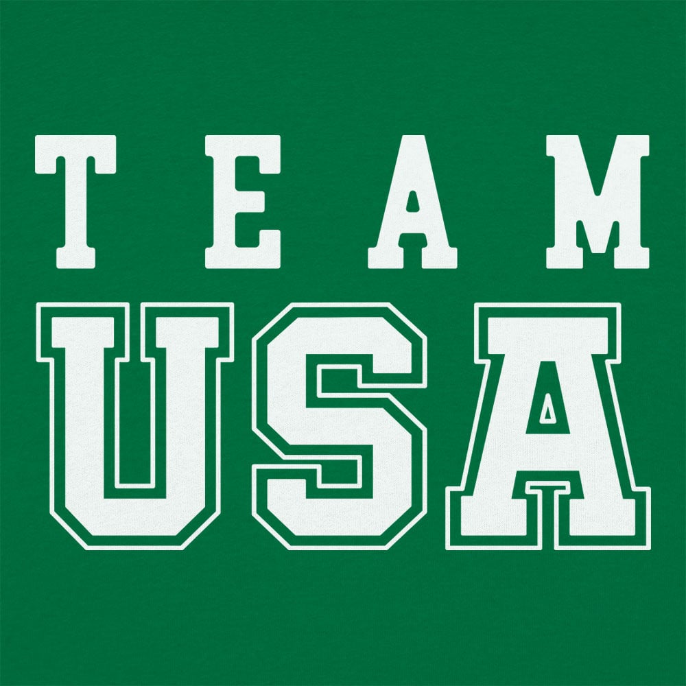 Team USA Varsity Style Patriotic Sports Graphic