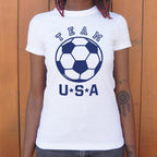 Team USA Soccer Ball Graphic