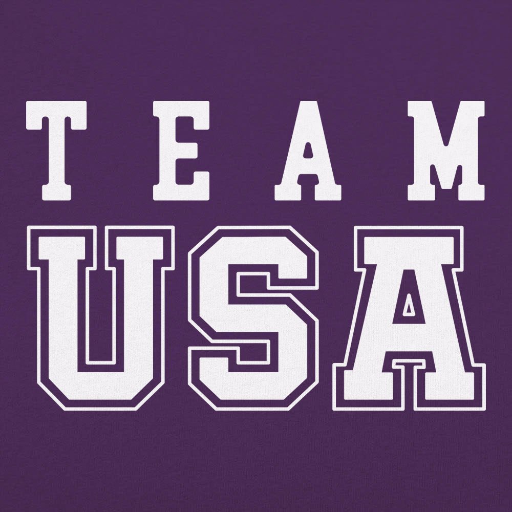 Team USA Varsity Style Patriotic Sports Graphic