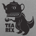 Tea Rex - Teapot Dinosaur Drinking Tea