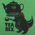 Tea Rex - Teapot Dinosaur Drinking Tea