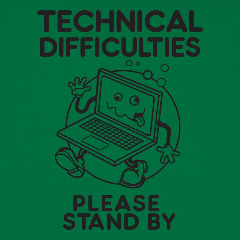 Technical Difficulties Please Stand By Cartoon