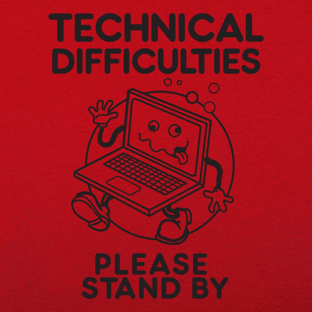 Technical Difficulties Please Stand By Cartoon