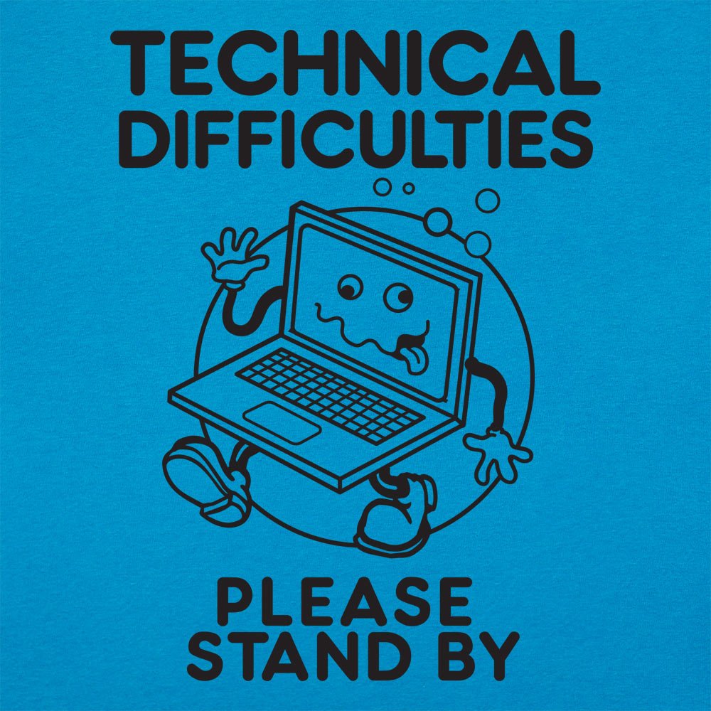 Technical Difficulties Please Stand By Cartoon