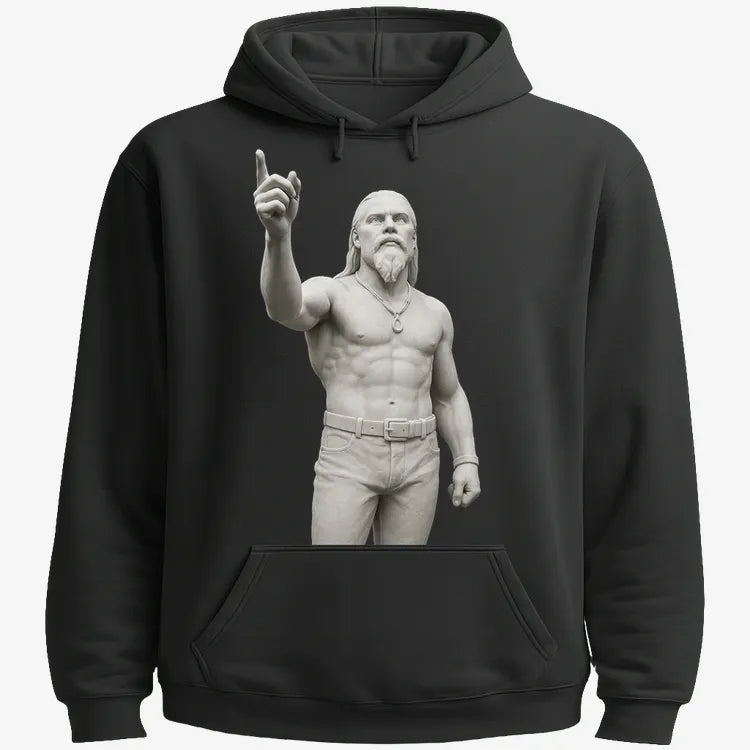 Techno Viking Statue