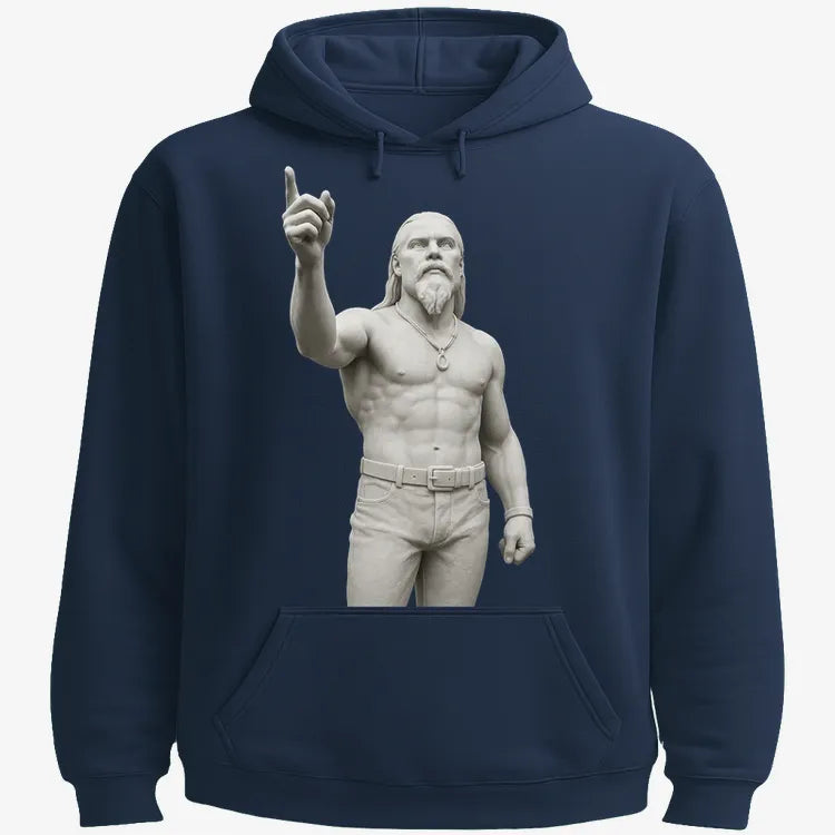 Techno Viking Statue