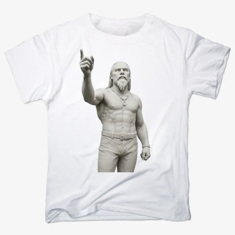 Techno Viking Statue