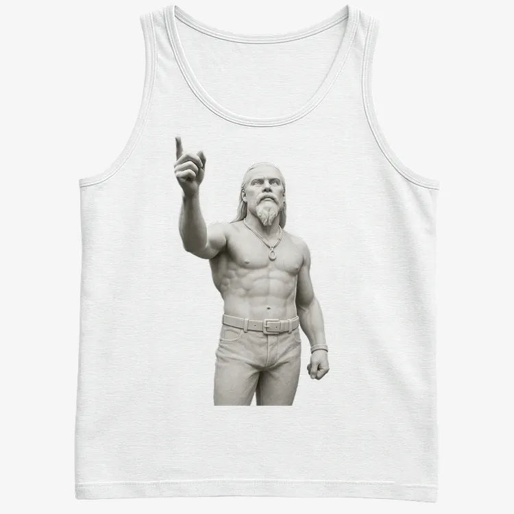 Techno Viking Statue
