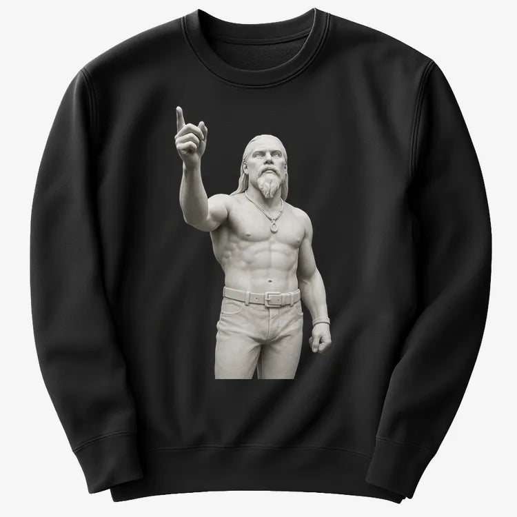 Techno Viking Statue