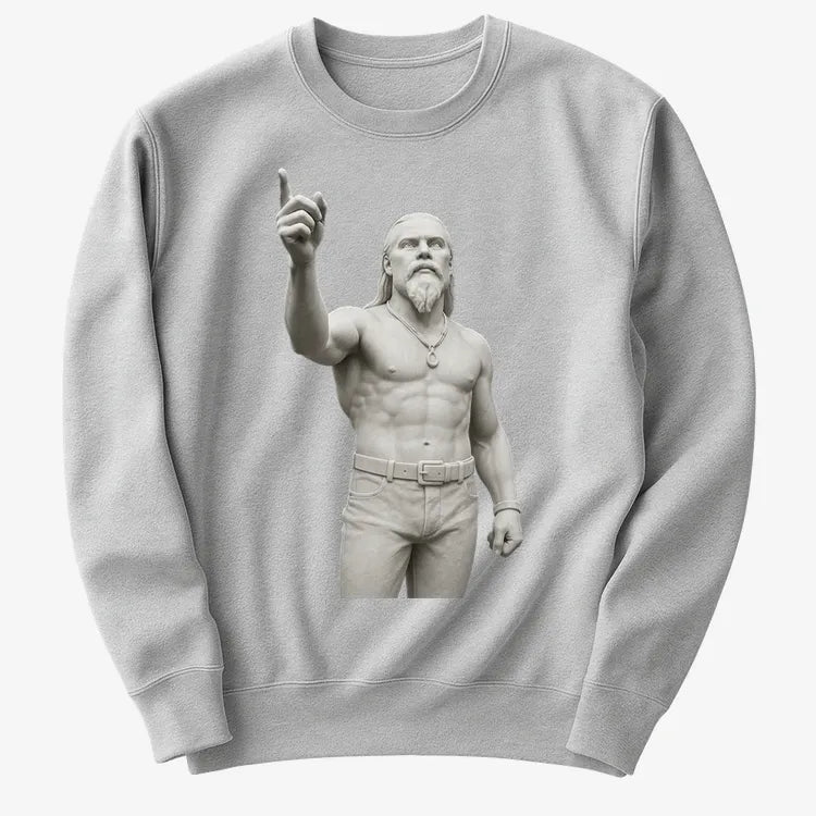 Techno Viking Statue