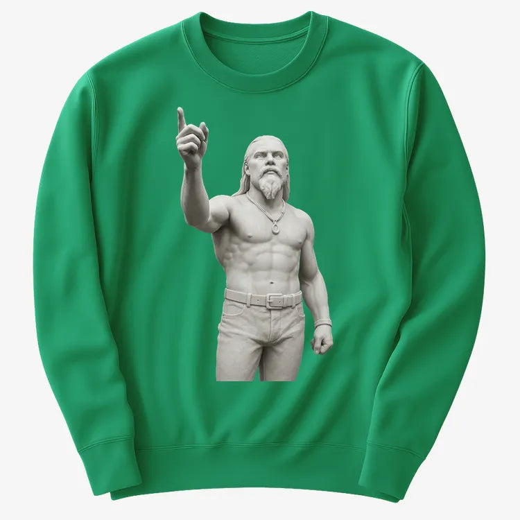 Techno Viking Statue