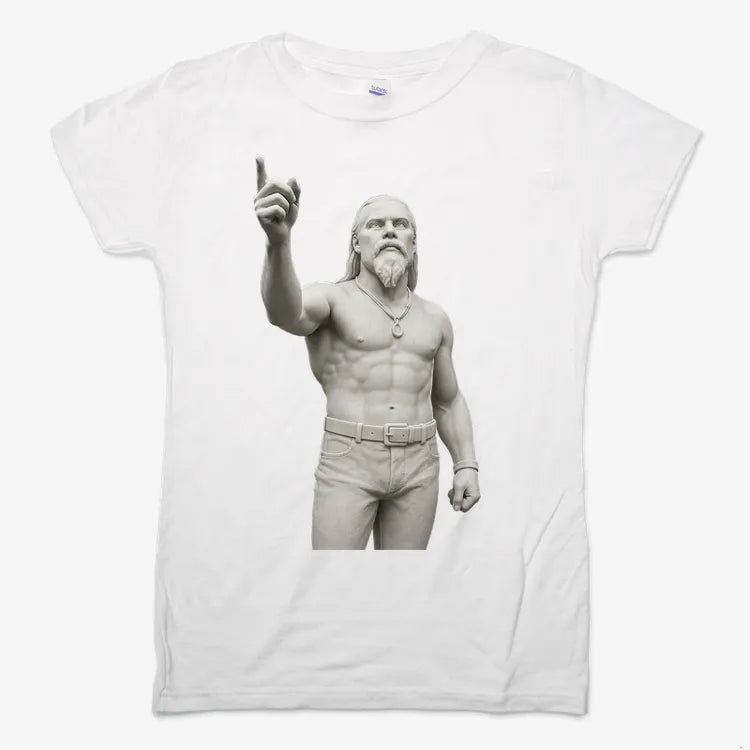 Techno Viking Statue