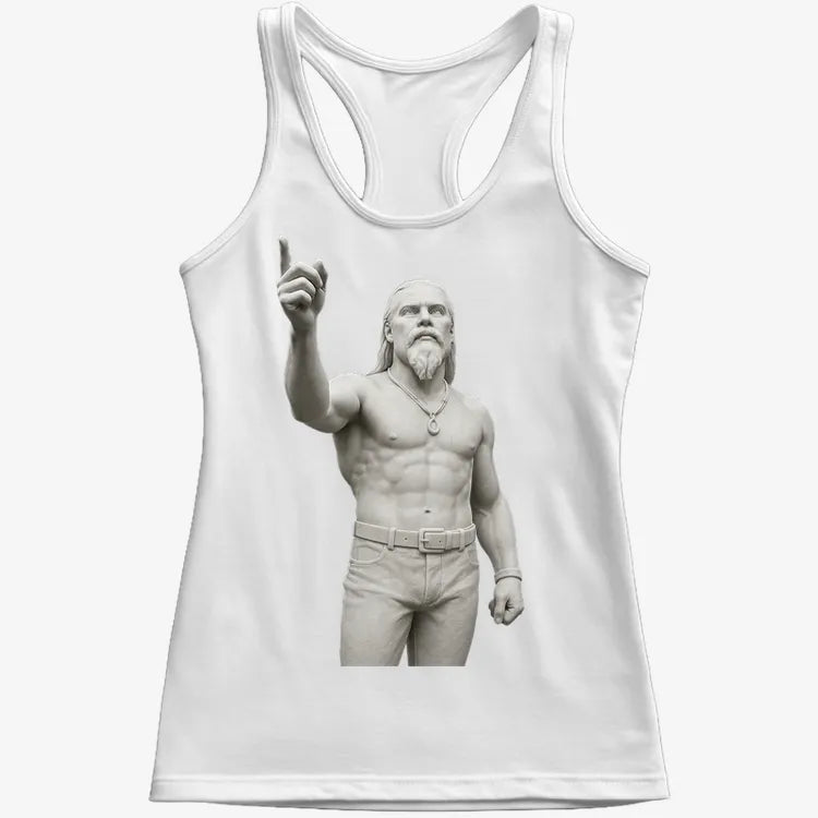 Techno Viking Statue