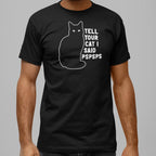 Tell Your Cat I Said Pspsps Black Cat Design