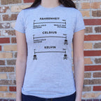 Temperature Basics Fahrenheit Celsius Kelvin Science Chart