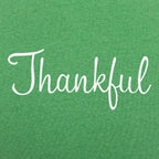 Thankful Cursive Script Thanksgiving Design