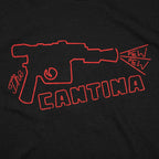 The Cantina Neon Blaster Sign