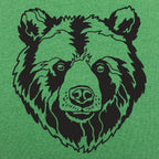 Grizzly Bear Face Graphic