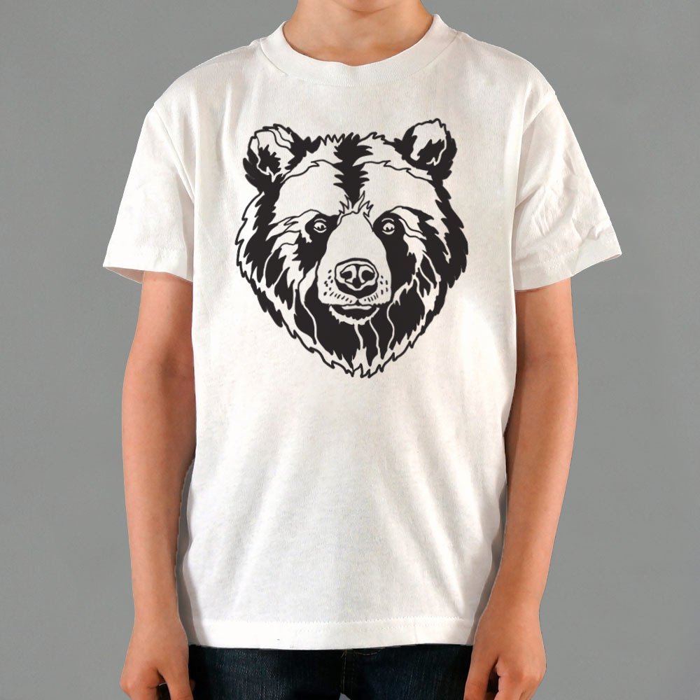 Grizzly Bear Face Graphic
