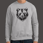Grizzly Bear Face Graphic