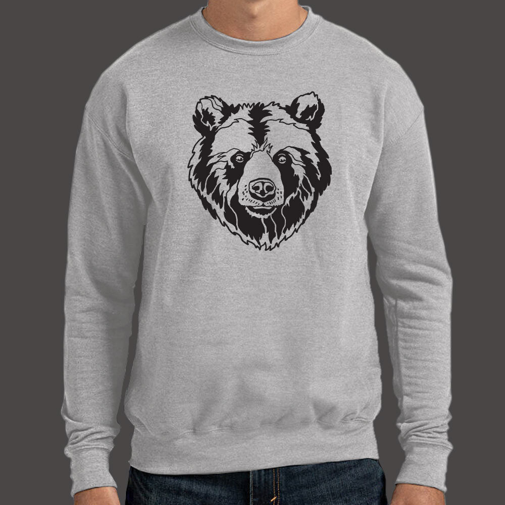 Grizzly Bear Face Graphic