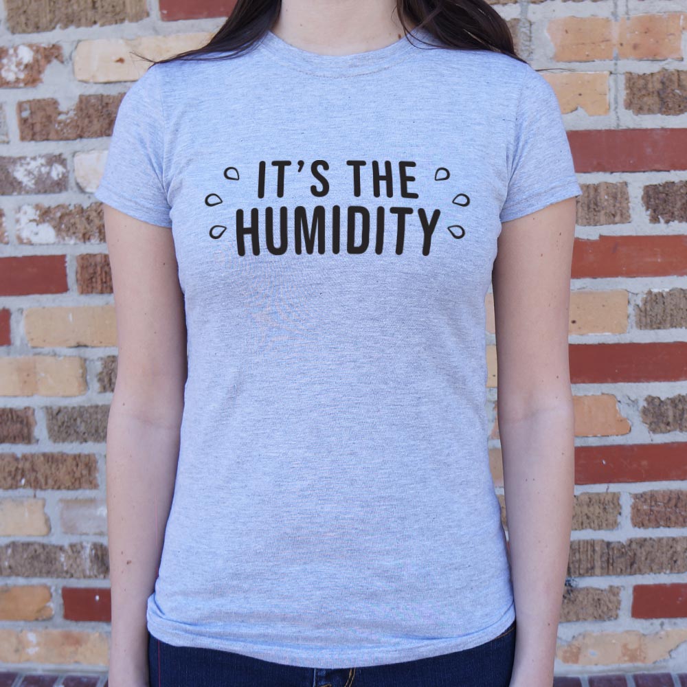 It's the Humidity Sweaty Weather Graphic