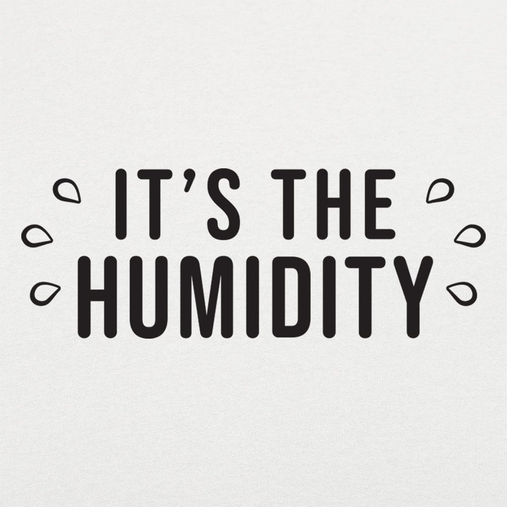 It's the Humidity Sweaty Weather Graphic