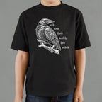 And Now Their Watch Has Ended Gothic Raven Graphic
