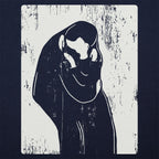 The Kiss Edvard Munch Woodcut Print