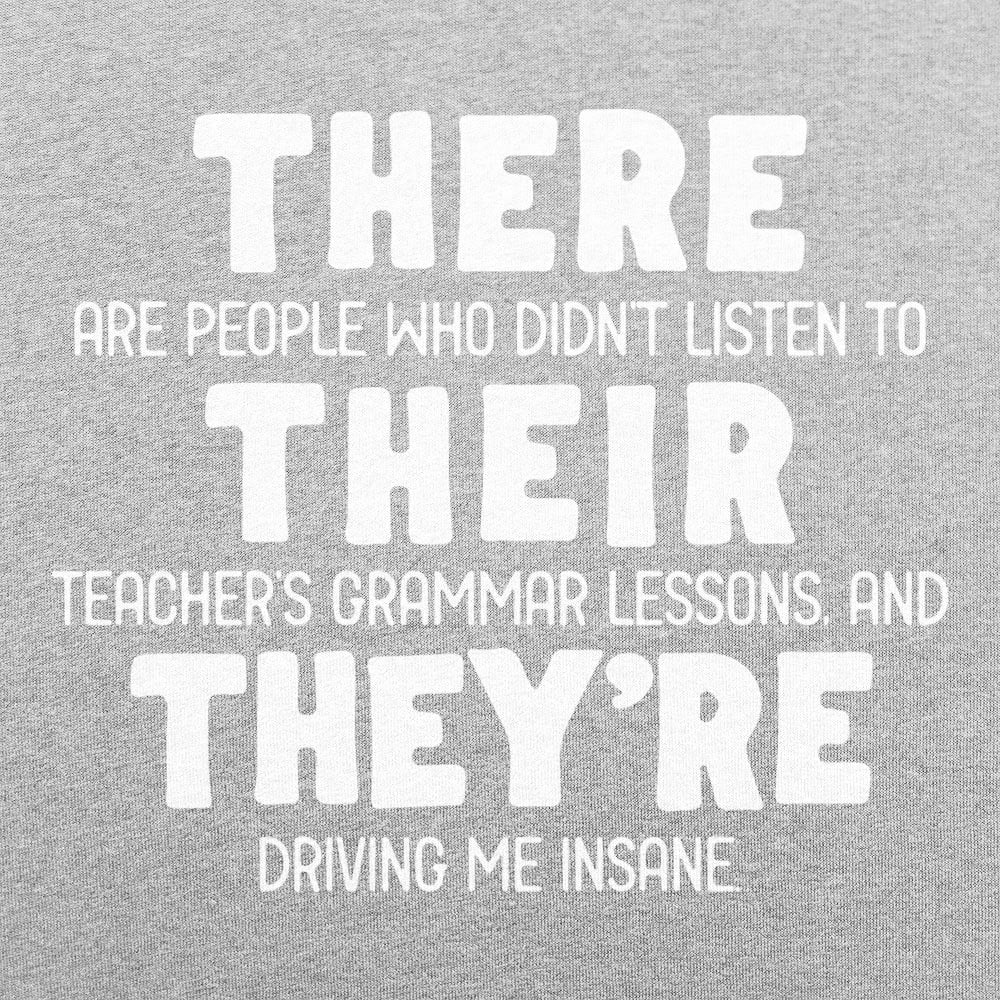There Their They're Grammar Pun Graphic