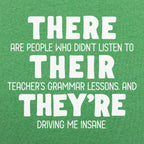 There Their They're Grammar Pun Graphic