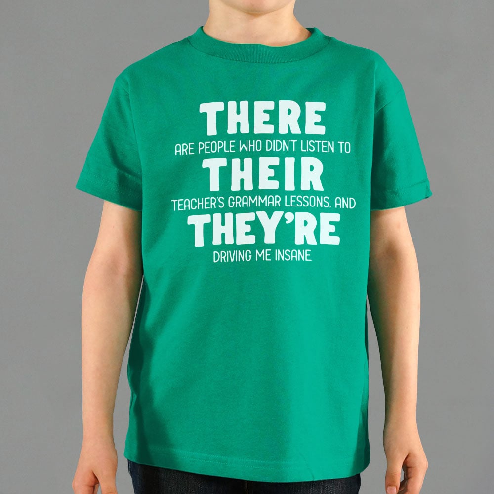 There Their They're Grammar Pun Graphic