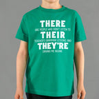 There Their They're Grammar Pun Graphic