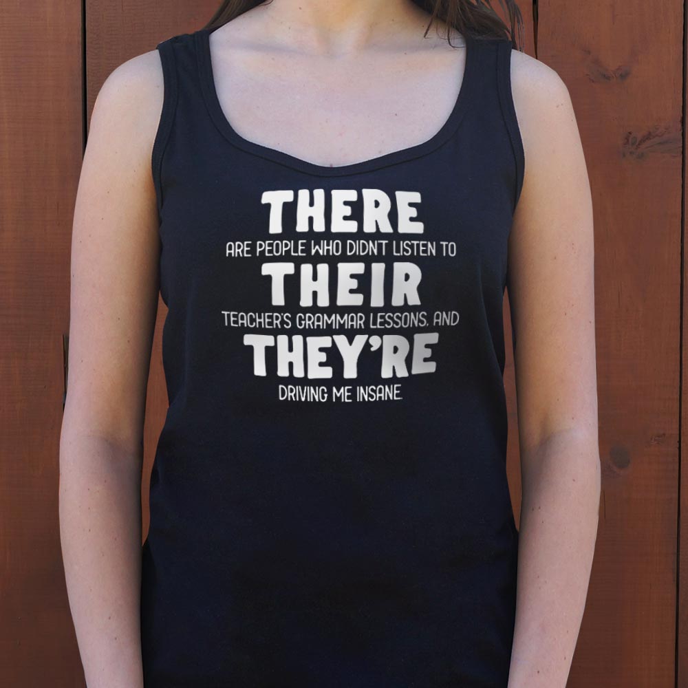 There Their They're Grammar Pun Graphic
