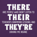 There Their They're Grammar Pun Graphic
