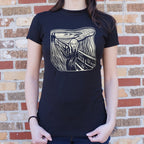 The Scream Graphic of Edvard Munch's Painting
