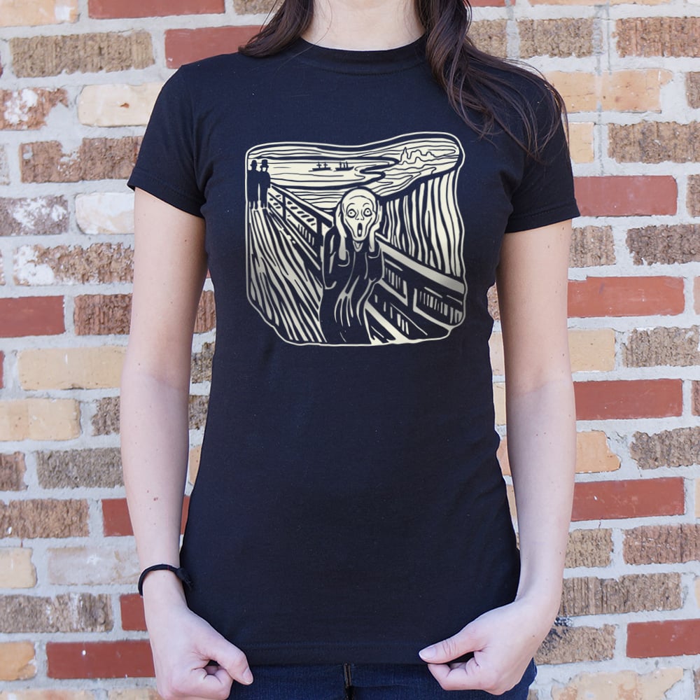 The Scream Graphic of Edvard Munch's Painting