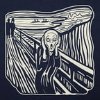 The Scream Graphic of Edvard Munch's Painting