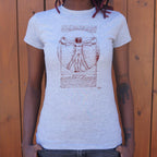 The Vitruvian Man Da Vinci Anatomy Sketch