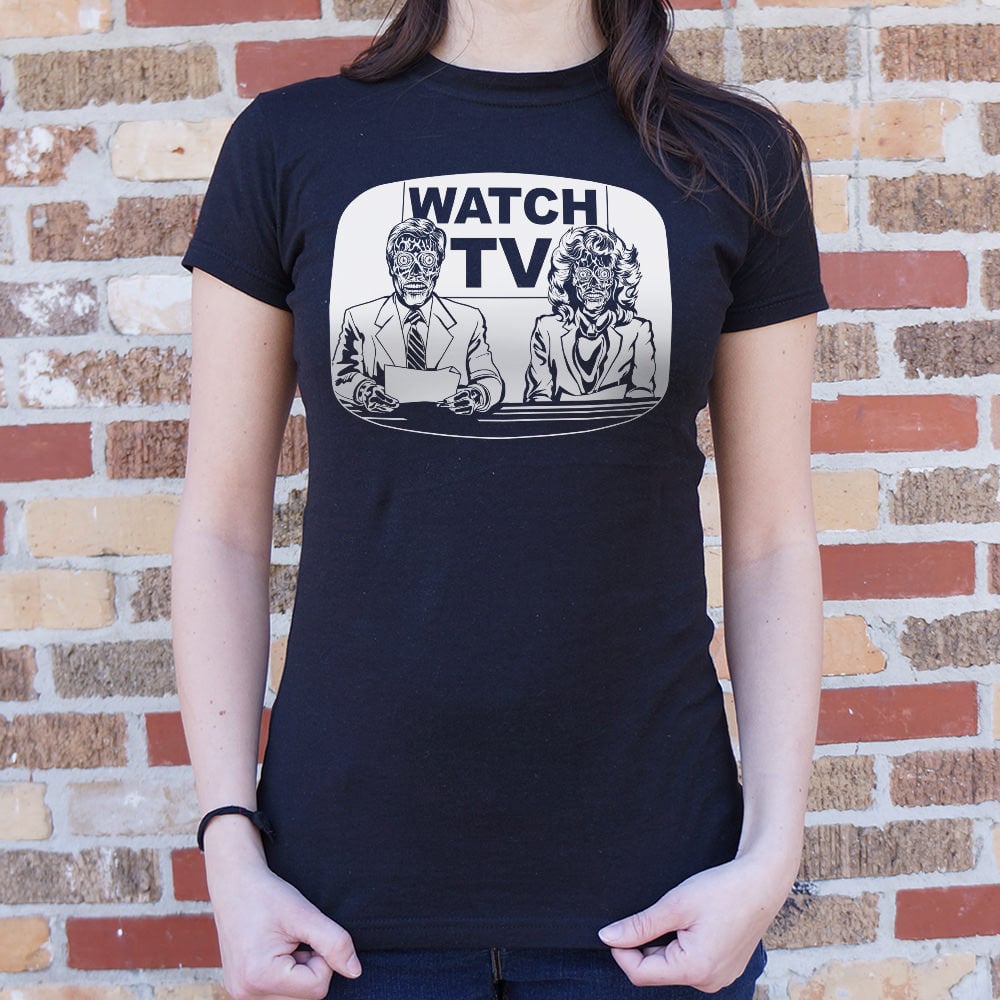 They Live On TV Graphic